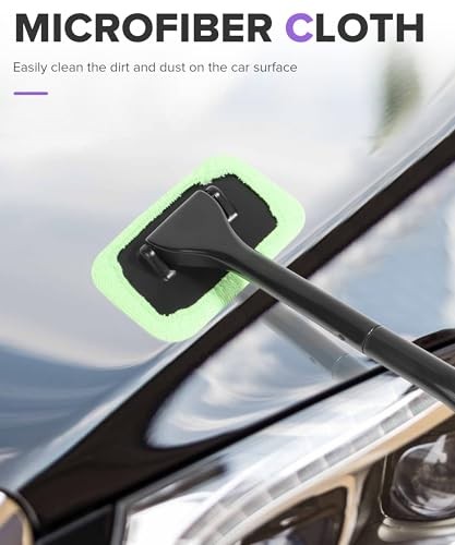 6PCS Car Detailing Kit,Windshield Cleaner Tool,Car Accessories Inside