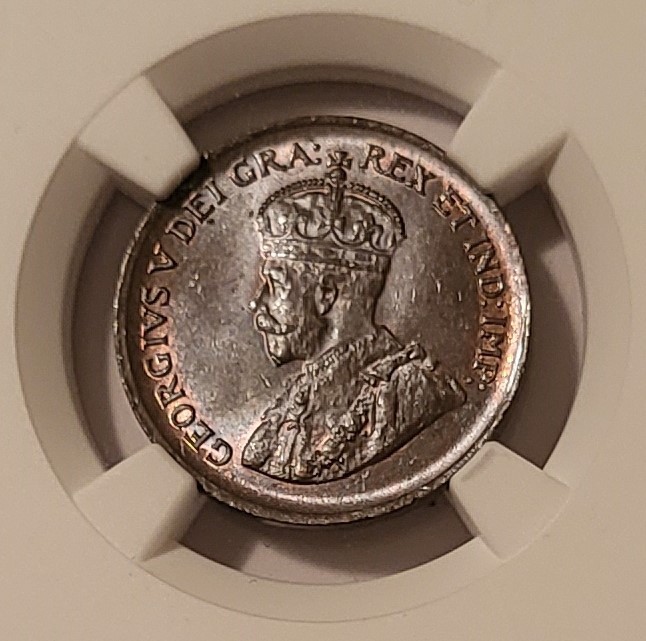 Canada George V 1928 Cent MS64 BN NGC