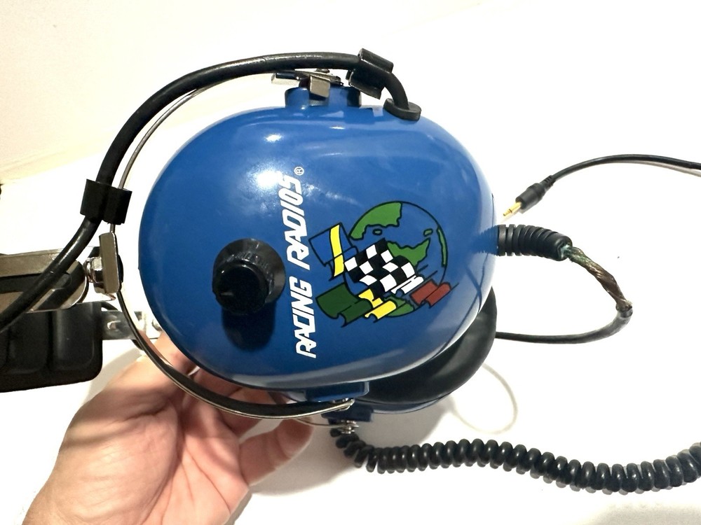 Racing Radios Headset w/ Volume Control – Untested – Cord Fray