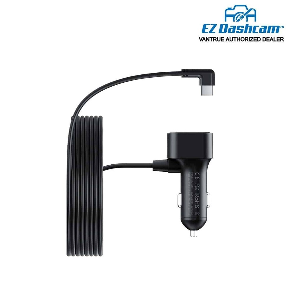 Vantrue Power Cable for N5 | N4 Pro | E1 | E1 Pro | E2 | E3 | S2 Dash Cam