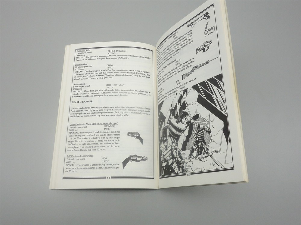 JUSTIFIERS RPG StarChilde Publications 1988 by Gideon