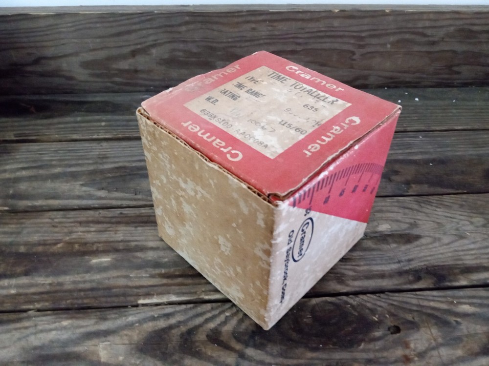 Cramer 635 Time Totalizer/Elapsed Time Indicator