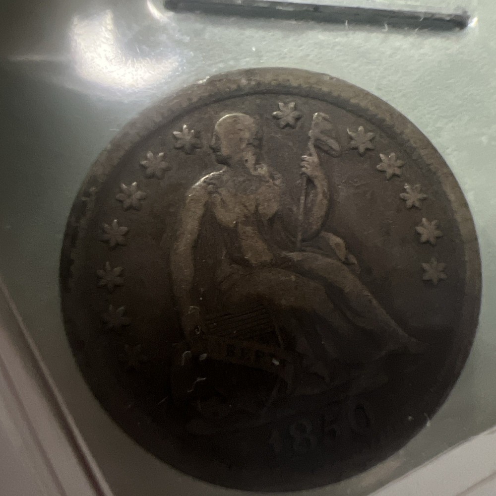 1850 Seated Liberty Silver Half Dime- 20#