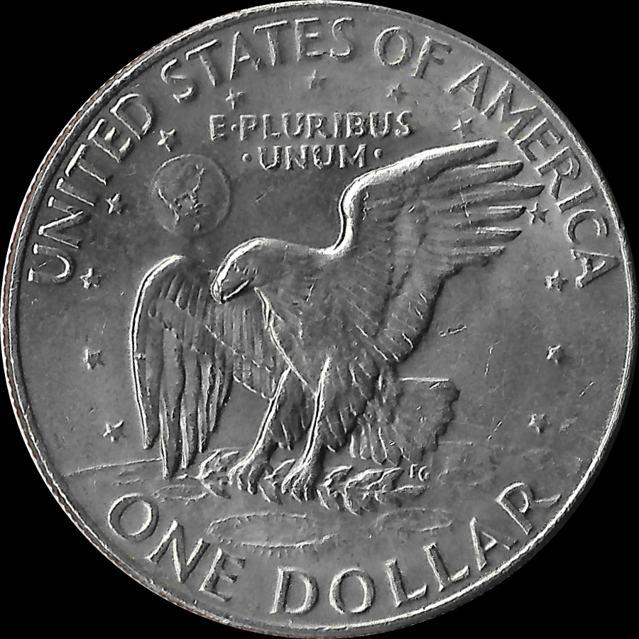 1977 D Eisenhower Dollar Circulated US Mint Coin Ike