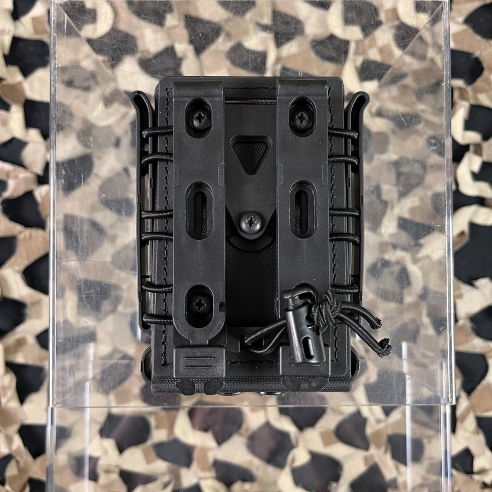 NEW Warrior Molle Pull Down Magazine Holder For Tippmann TMC Magazines - Black