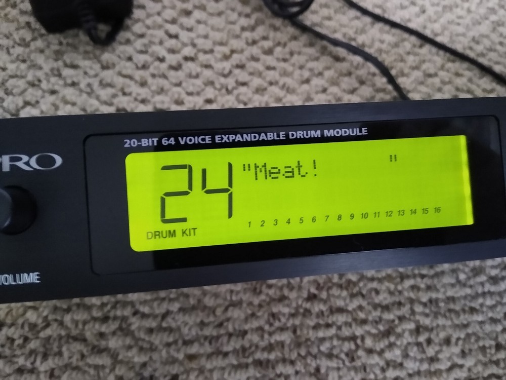 ALESIS DMPRO DM PRO Expandable 20 Bit Drum Module