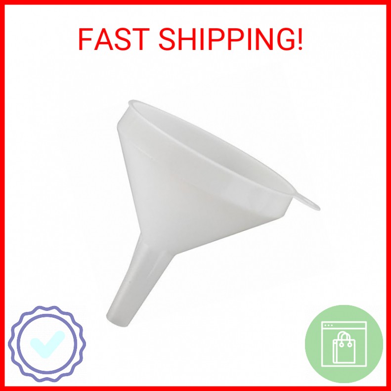 Winco 8oz Funnel, Plastic, 4-1/4"