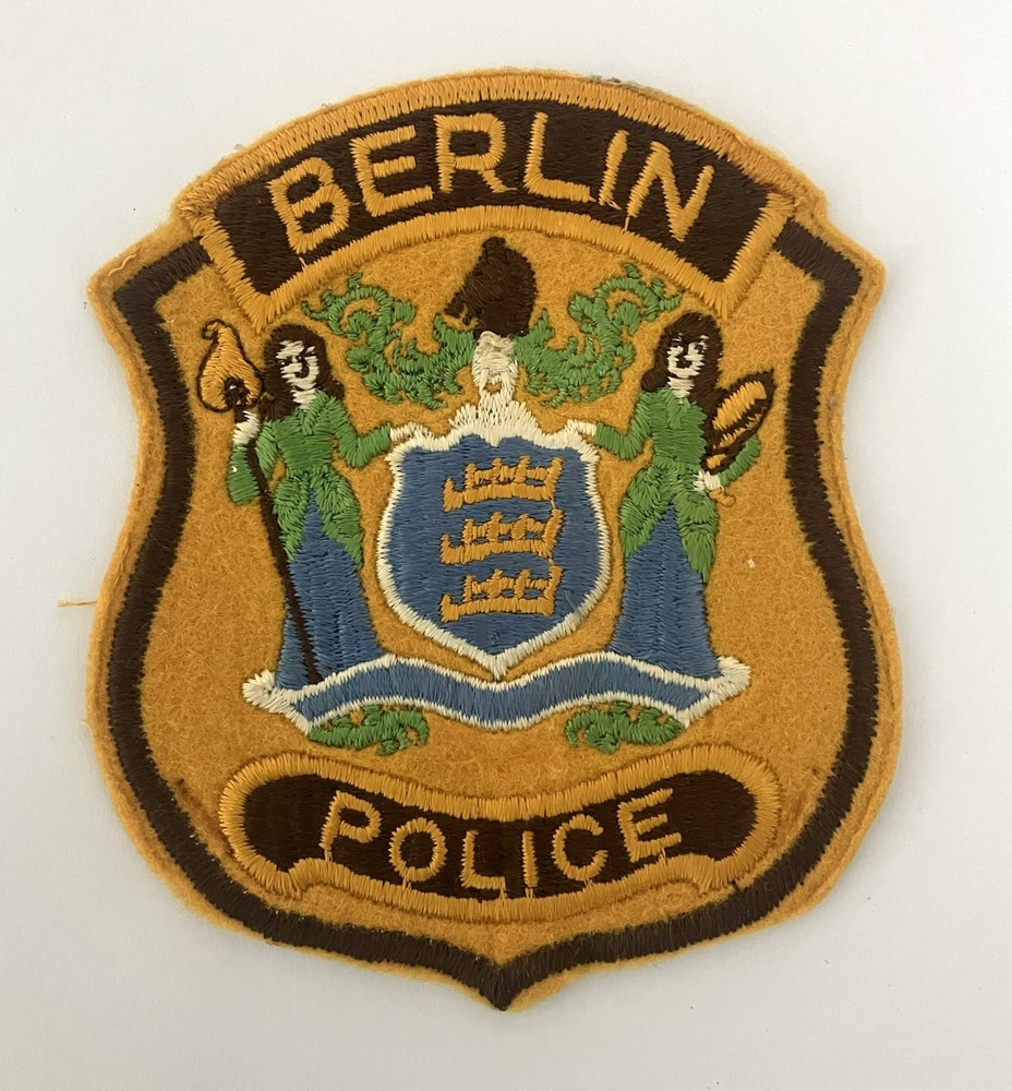 Berlin Police patch, Connecticut