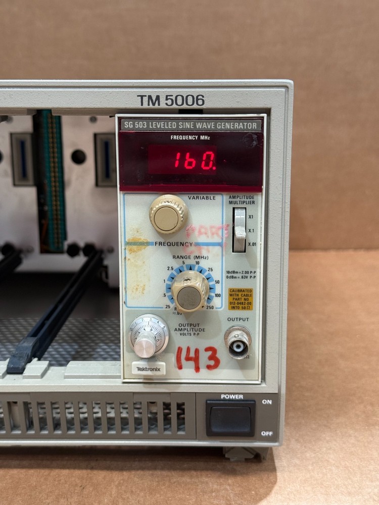 Tektronix SG 503 Leveled Sine Wave Generator UNIT #3