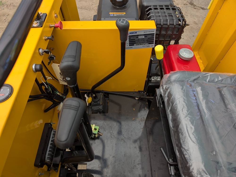 New SDLD25 mini tracked hydraulic dumper 3300# dump