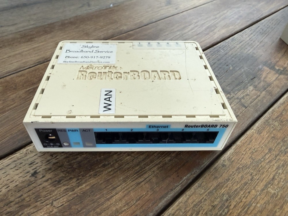 MICROTIK ROUTERBOARD RB750