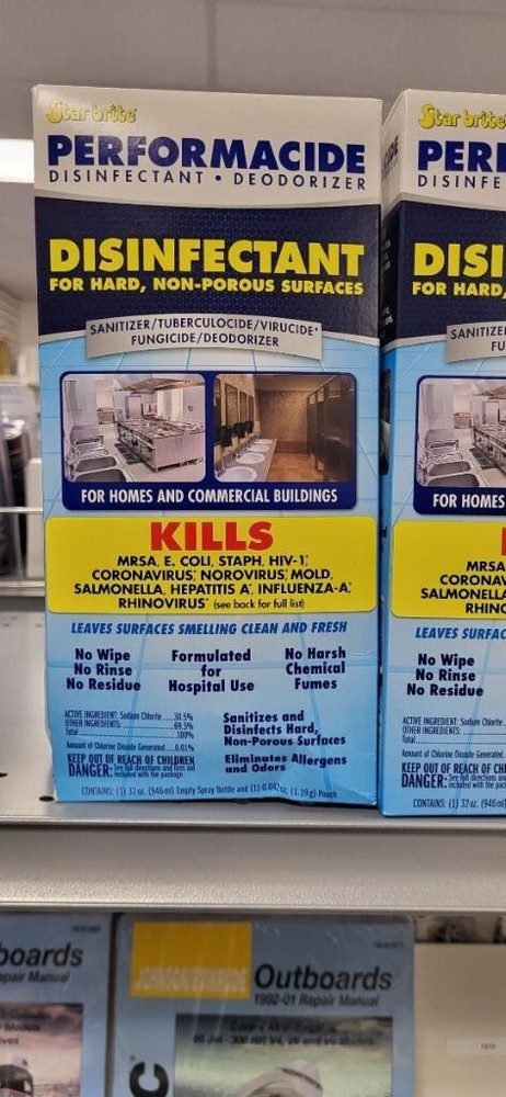 READ DESCRIPTION STARBRITE PERFORMICIDE, KILLS PARVOVIRUS