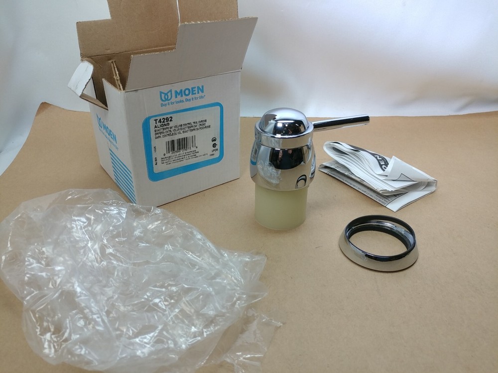 Moen Align T4292 Single Function / 1-Handle Volume Control Valve Trim in Chrome