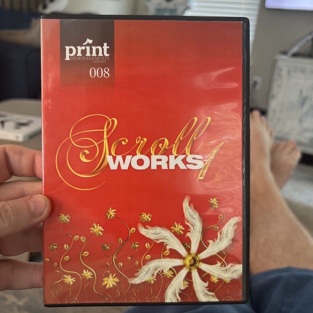 Digital Juice Print Design Elements Scroll Works 008