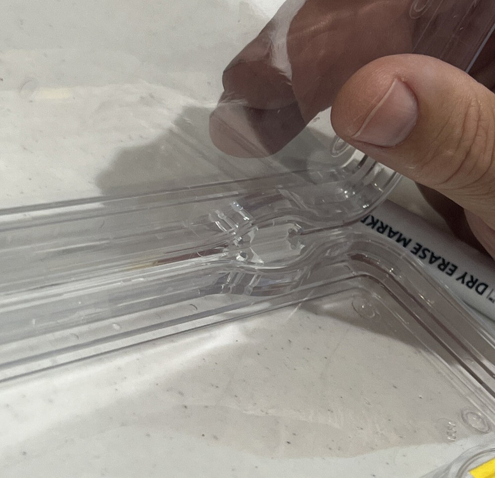 Watch Travel Mailer Case Flexible Plastic Safety Lining
