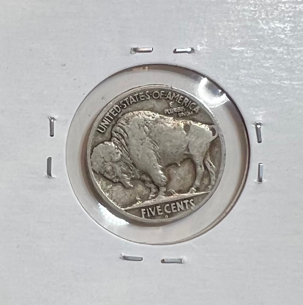 1918 D Buffalo Nickel 5C