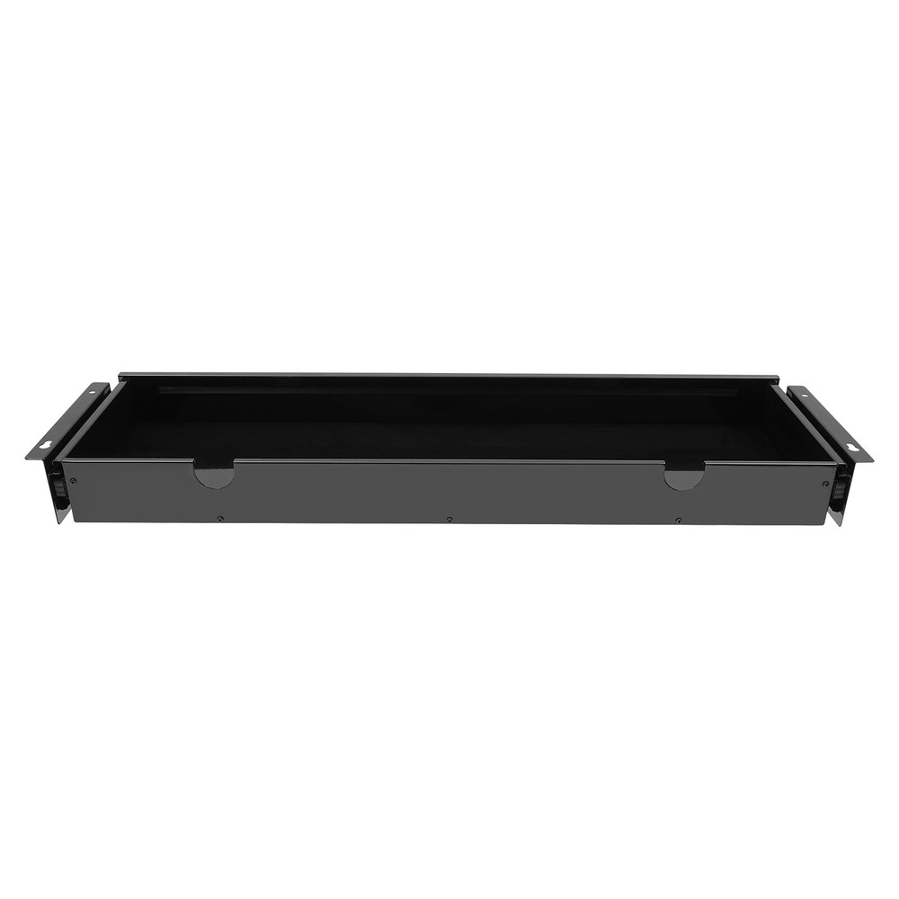 33” Black Space Saver Sliding Under Desk Storage Drawer Pull-out Drawer