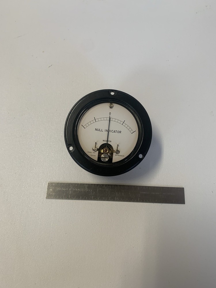 Weston Instrument 1531 NULL INDICATOR Gauge