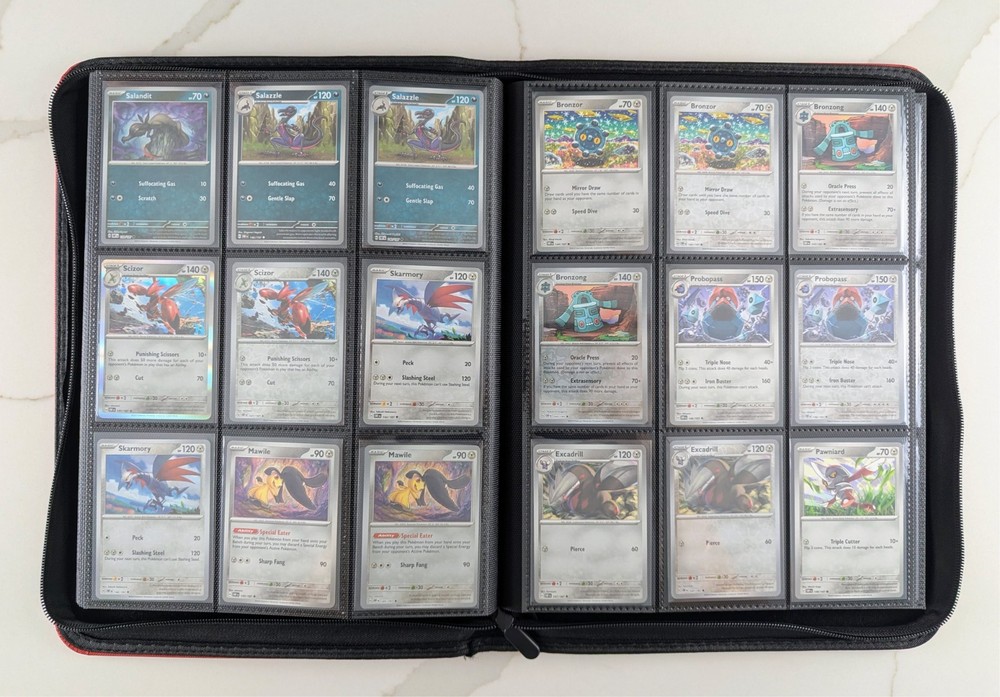 Pokémon Obsidian Flames Complete Master Set /w Binder + Promos (PC)!