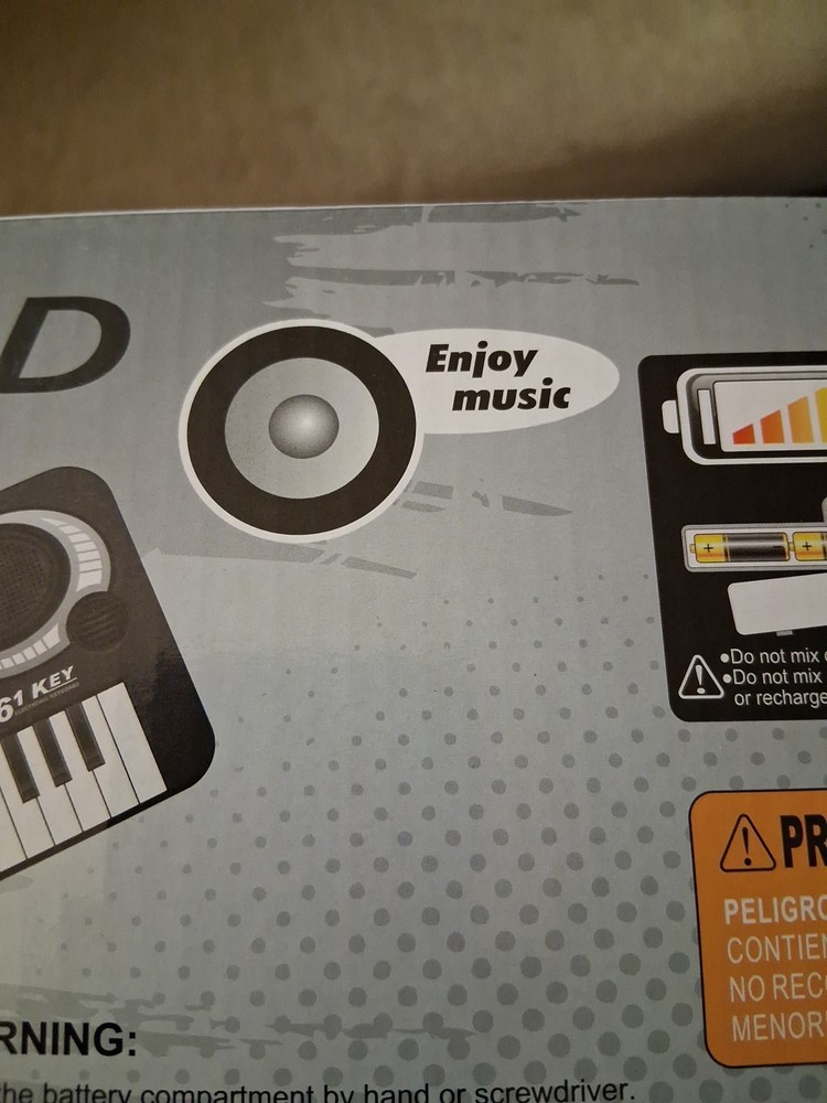 61 Key Electronic Keyboard