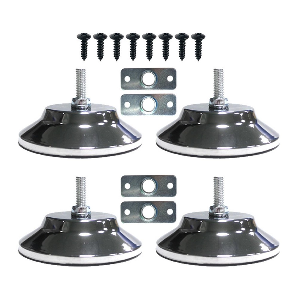 4Pcs Billiard Pool Table Leg Levelers Adjustable Leveling