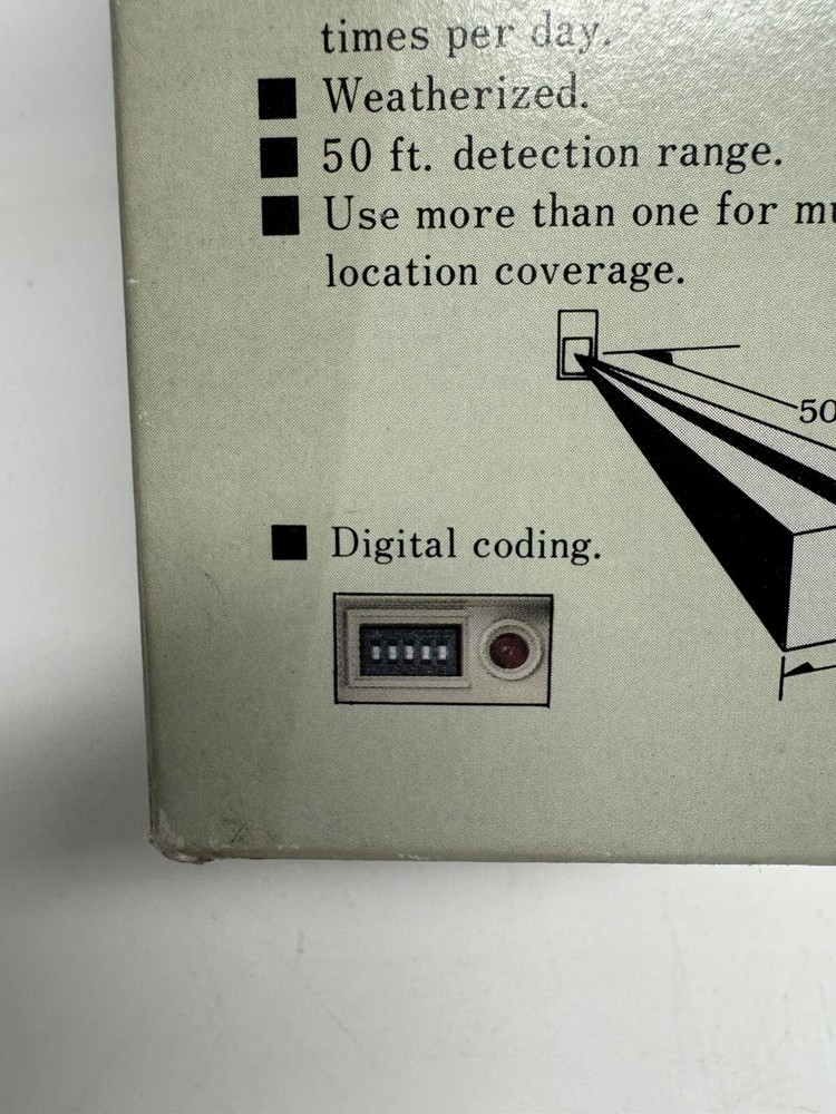 NEW Optex TN-1FE Wireless Sensor Annunciator System Outdoor Sensor Transmitter