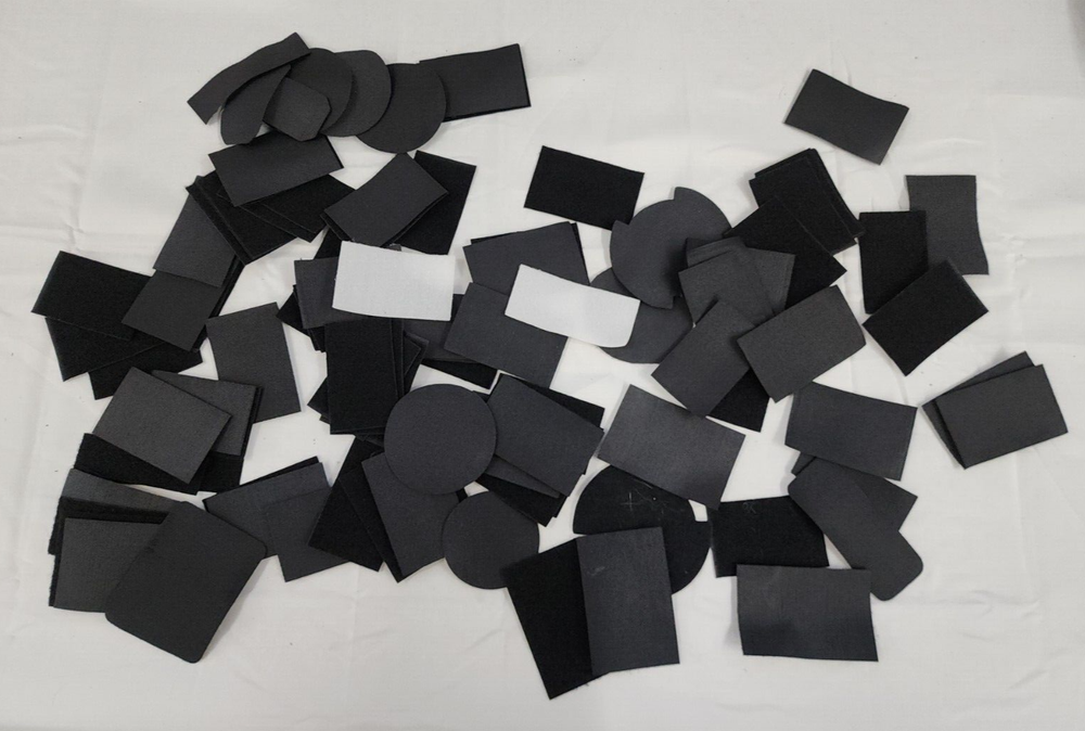 Mix Hook and Loop Lot Black/White #CD934