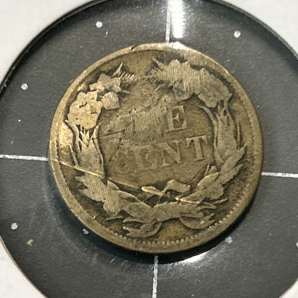 1857 Flying Eagle Copper Coin Early America