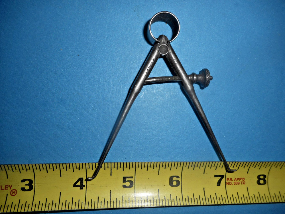 Vintage Brown & Sharpe Round-Leg Spring Inside Caliper