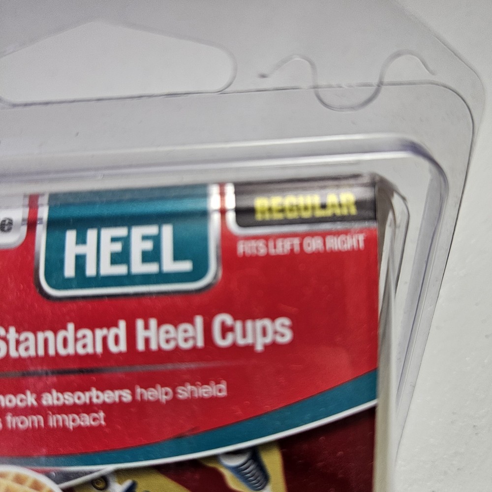 Mueller Pro Heel Cups, Green - Pair- Size Regular
