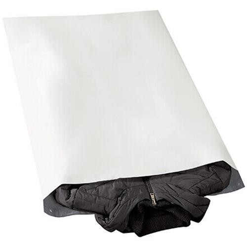 200 White Poly Mailers 24x36 Self-Seal