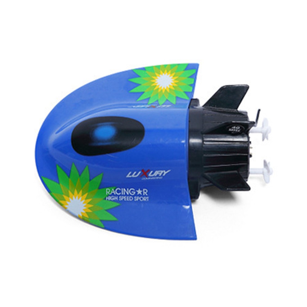 Underwater Model Boat Toy Remote Control Submarine Devil Fish Sightseeing Boat.