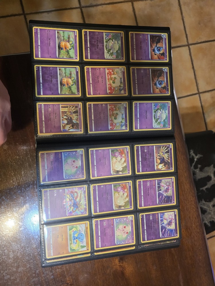 Complete Pokémon Vivid Voltage Master Set! In Folder Binder, Sword And Shield
