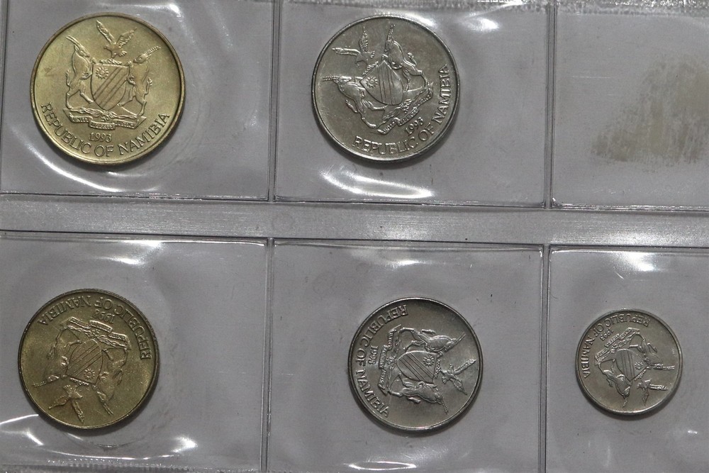 🧭 🇳🇦 NAMIBIA 1993/1998 MINT SET B84 #20