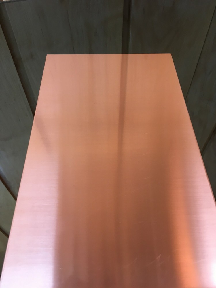 1/16" COPPER SHEET PLATE NEW 6"x10" .062" THICK *CUSTOM SIZES AVAILABLE*