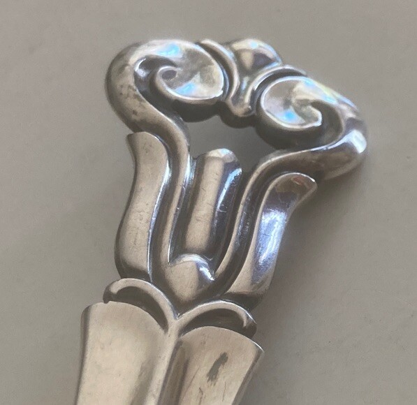 Vintage Cohr Denmark Monica Sterling Silver Salad Fork