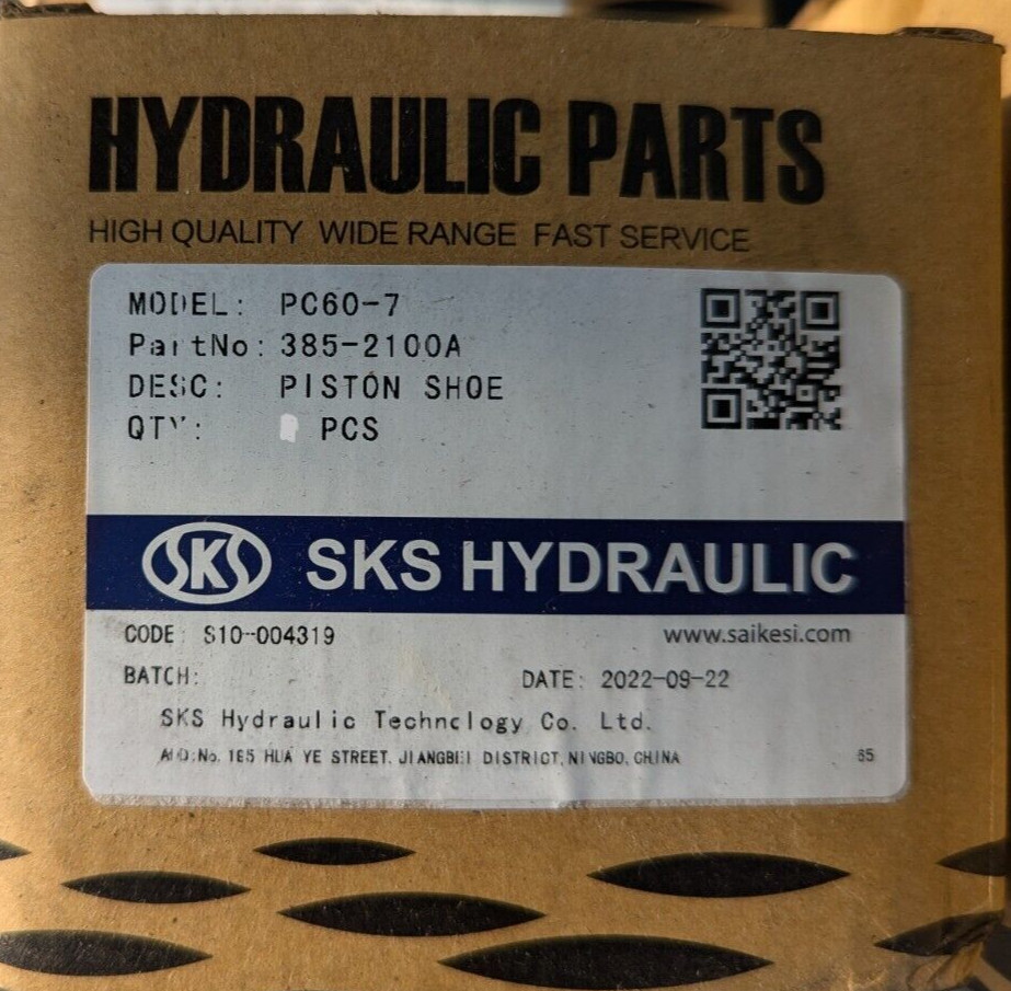 PISTON SHOE PC60-7 SKF Hydraulics 385-2100A (GVB)