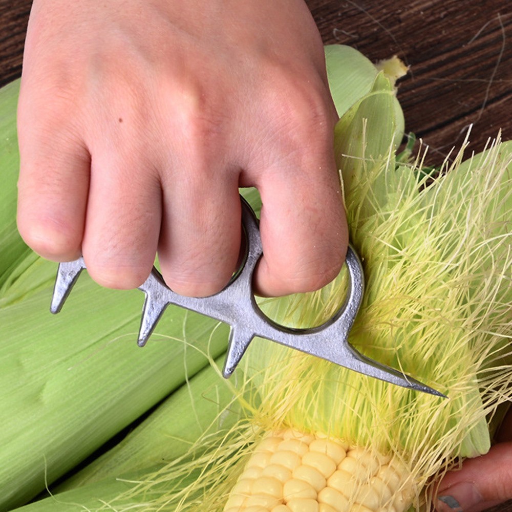 Corn Peeler Aluminum Alloy Corn Quick Corn Cutter Tool Husker High Hardness Corn