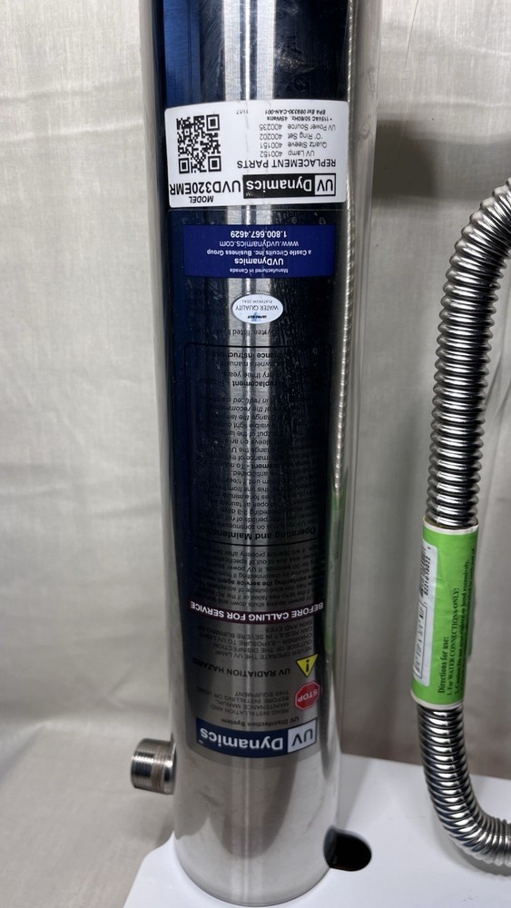 UV Dynamics Mini-Rack TP2S Water Treatment Rack w/ UV Chamber +Controller *PARTS