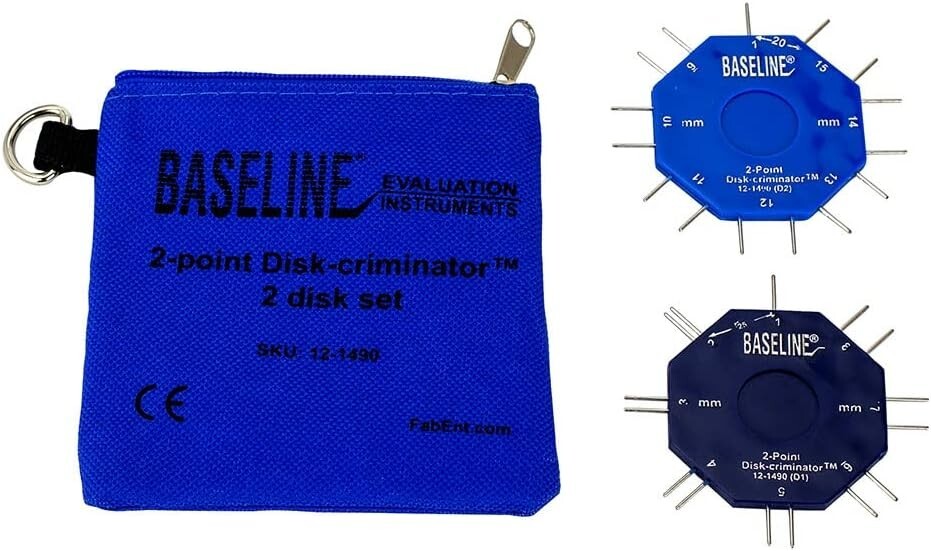 Baseline 2-Point Discrim-A-Gon 2 Disc Set for Sensory Evaluation