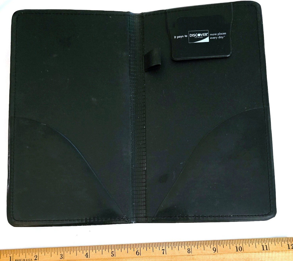 Restaurant Style Checkout Folio Black