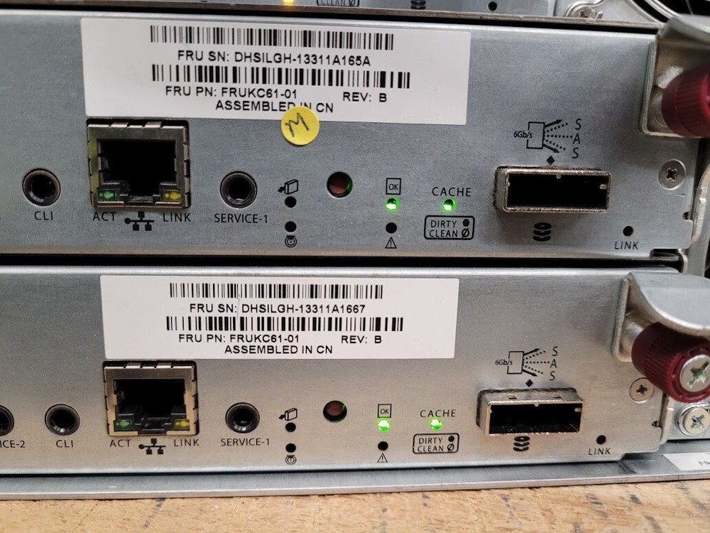 Dot Hill Smart Array MSA 1050 SAN 2x FC Controller 81-00000078-00-01 Tested