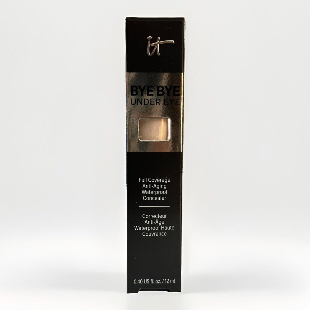 IT Cosmetics Bye Bye Under Eye Concealer Full Coverage Anti Age Waterproof .40oz
