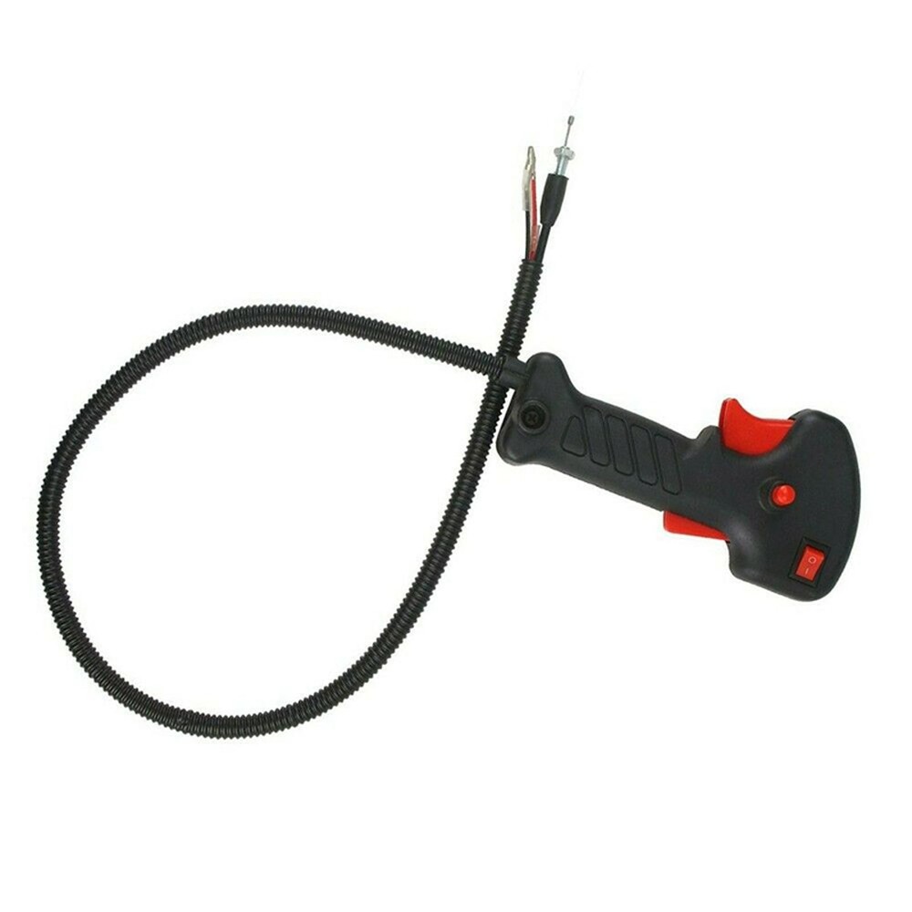 2.62 ft Strimmer Trimmer Brush Lawnmower Handle Switch Throttle Trigger Cable