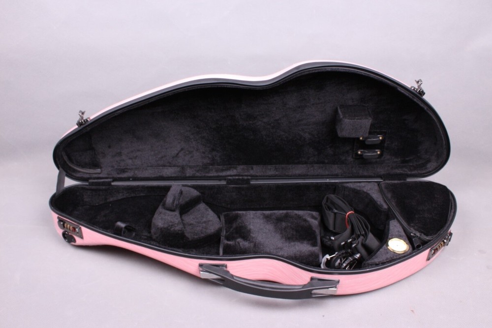 Violin case 4/4 Carbon Fiber Violin Box Strong Light with Strap & Code Lock