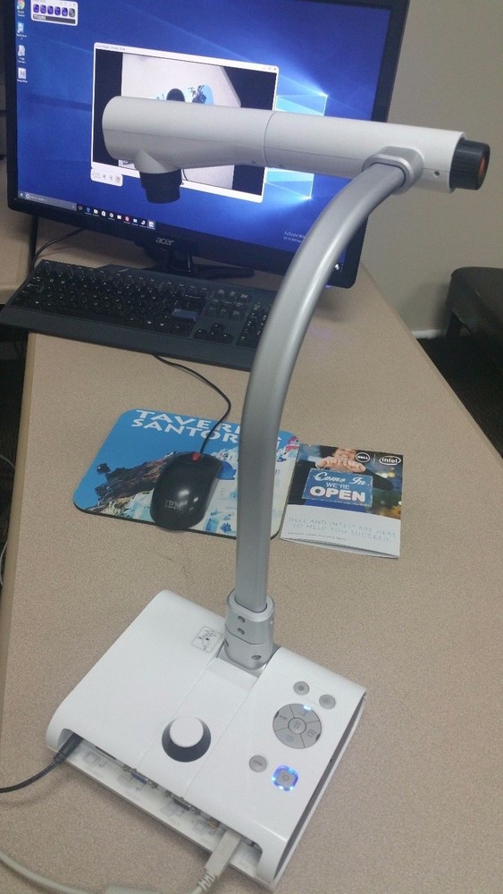 Pristine Genuine Elmo TT-02RX Teacher's Choice & Tool Document Camera READY