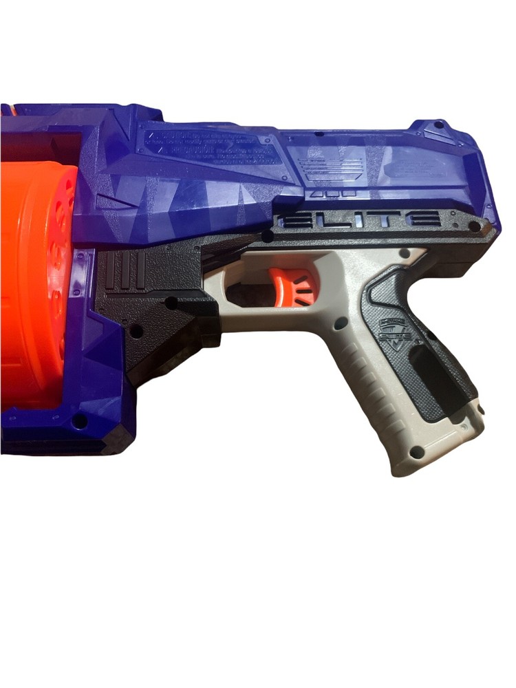Nerf N-Strike Elite SurgeFire Blue Blaster! Working TESTED