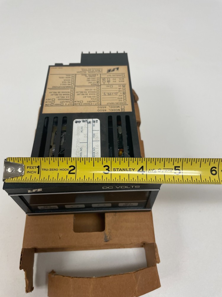 LFE 4500, CE-7701-0000 Digital Panel Meter NOS
