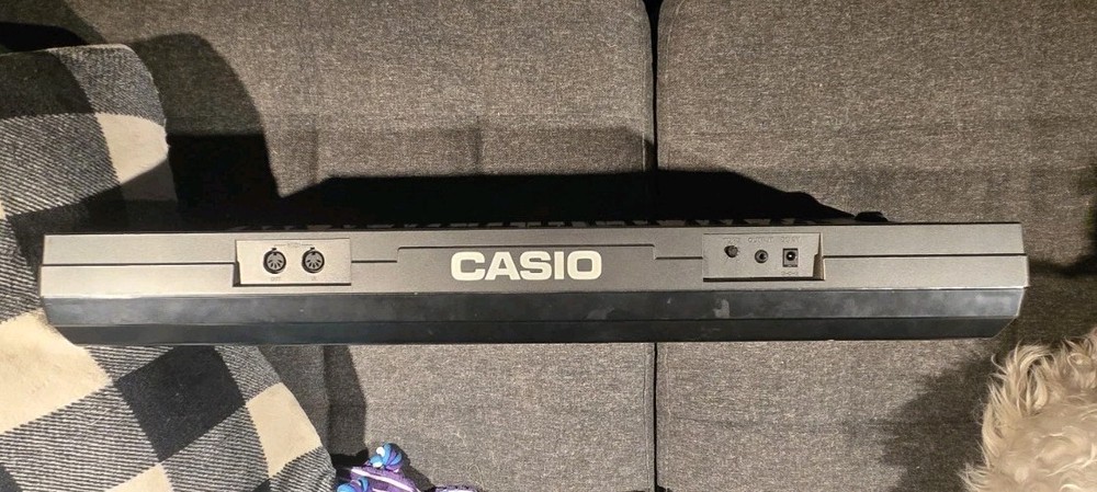 Casiotone Casio MT-600 PCM Pulse Code Modulation Keyboard Midi Synthesizer WORKS