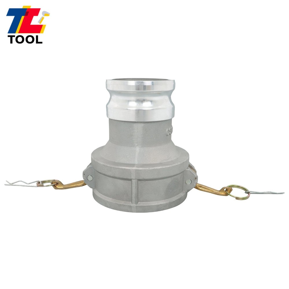 Type DA 4" to 3" Aluminum Camlock Reducing Coupling, Grooved